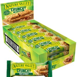 Nature Valley Crunchy Oats & Honey Cereal Bars 42g (Pack of 18)