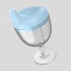 150ML Baby Goblet Water Bottle Infant Cups With Duckbill Mouth Shape For Feeding Baby Training