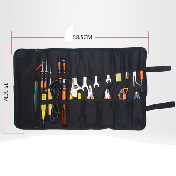 New Multifunction Oxford Cloth Folding Wrench Bag Tool Roll Storage Portable Case Organizer Holder Pocket Tools Pouch