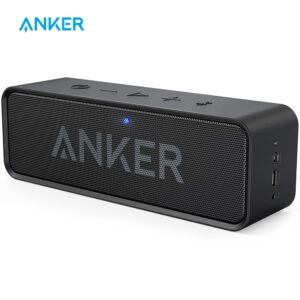 Anker Soundcore Portable Wireless Bluetooth Speaker with Dual-Driver Rich Bass 24h Playtime 66 ft Bluetooth Range & Built-in Mic