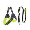 Breathable Nylon Mesh Dog Harness Reflective Adjustable Dog Harness and Leash Set For Dogs Pet Collar Leash Dog Accessories